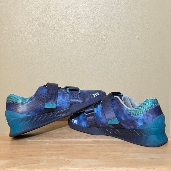 TYR L-1 Lifter Weightlifting Shoes Cosmic Navy Blue Men's Size 9.5 Women's 11 - Picture 4 of 7